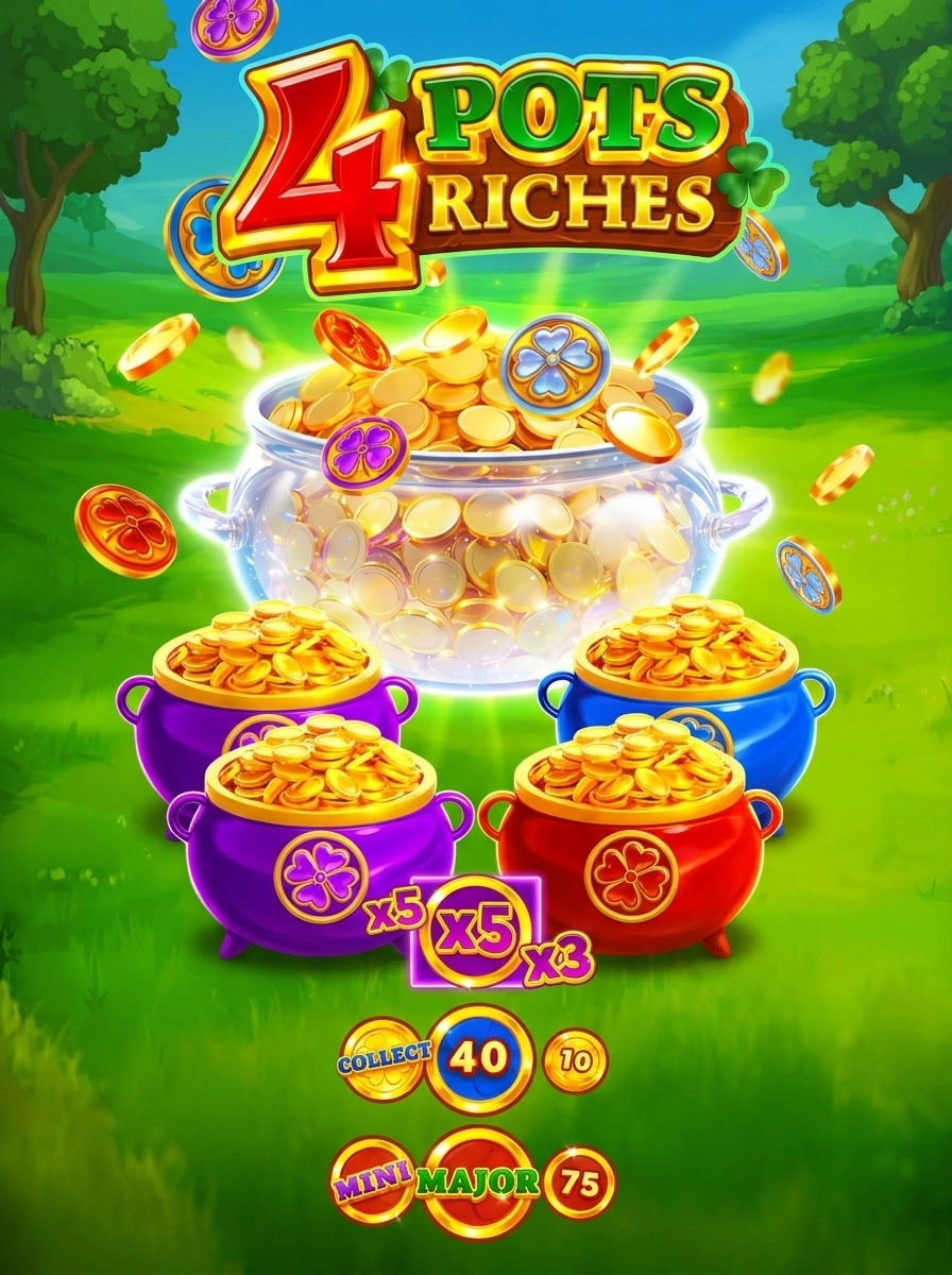 4 Pots Riches affiliate landing preview